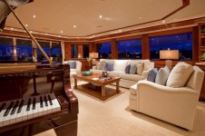 Yacht AMARULA SUN -   Main Salon and Piano